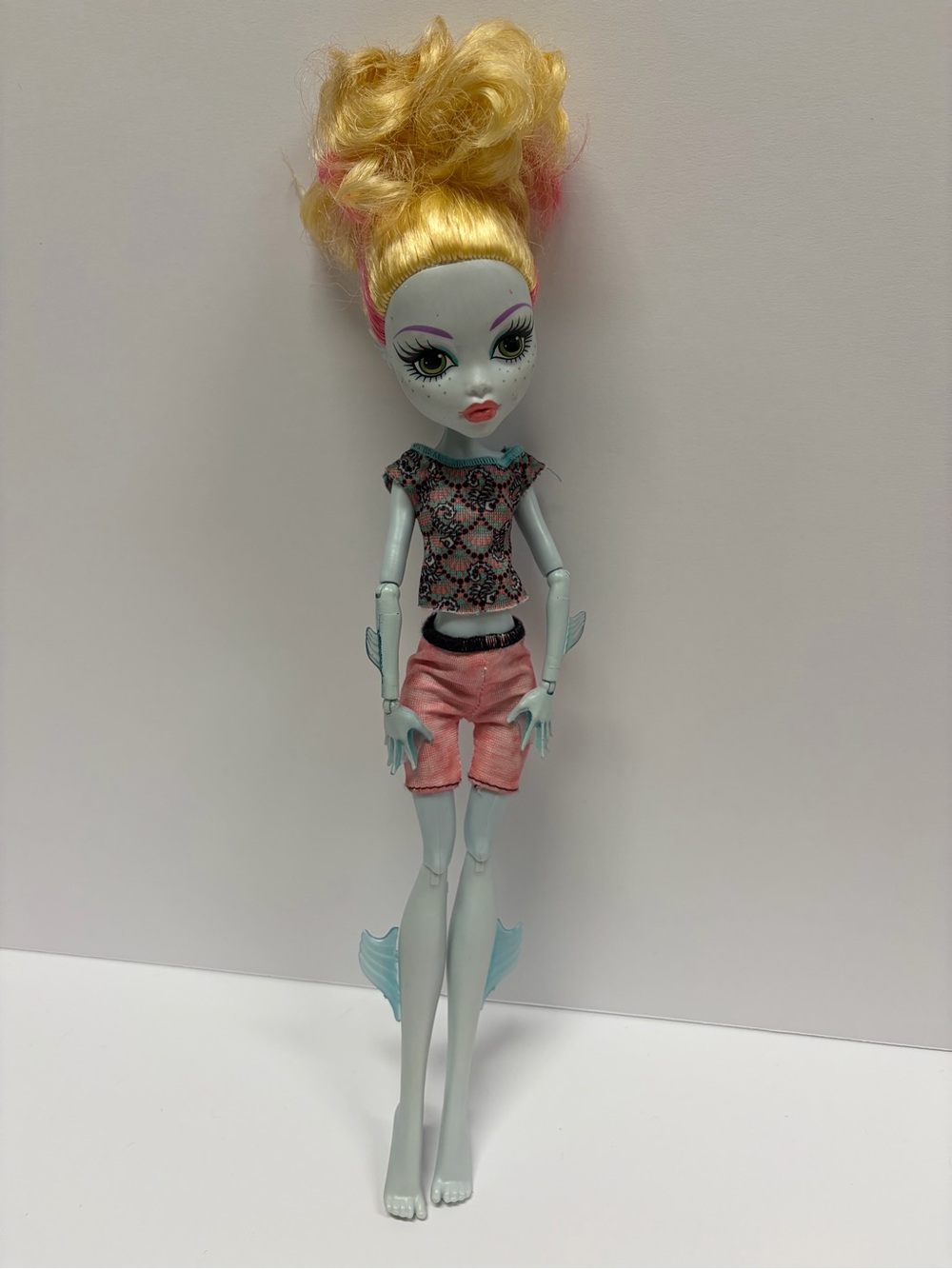 Monster High Fangtastic Fitness Lagoona blue
